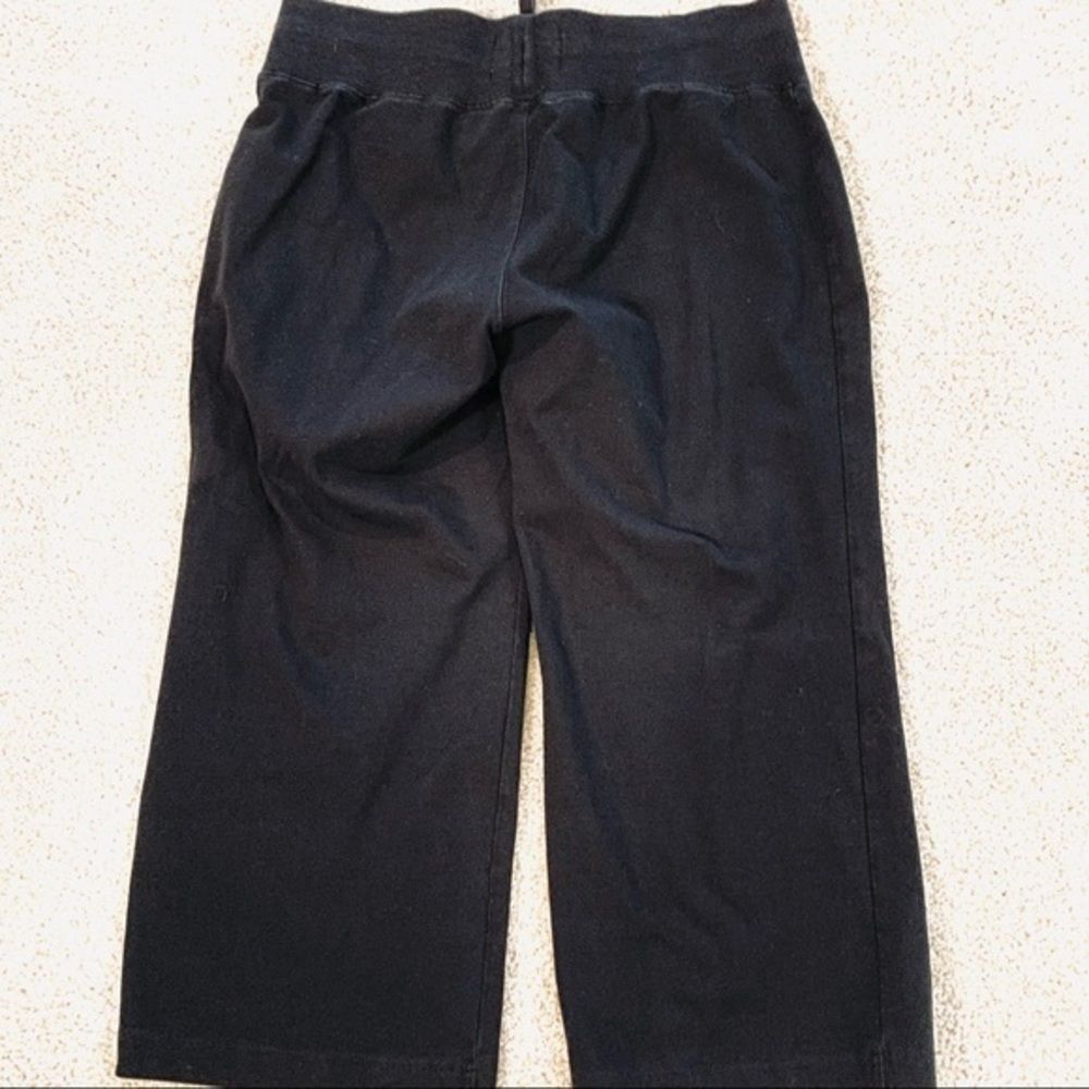 Banana Republic‎ Black Cotton Capris S - Picture 6 of 8